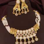 Antique Gold Choker 3