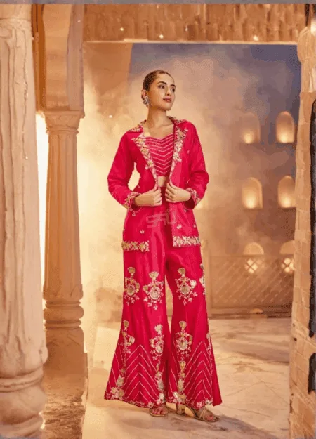 Indo Western Fusion Palazzo Set