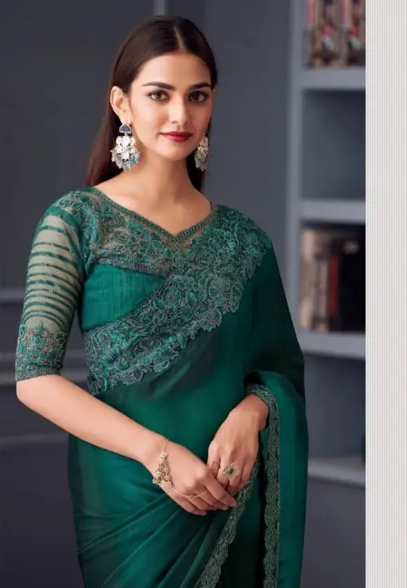Midas Touch Satin saree