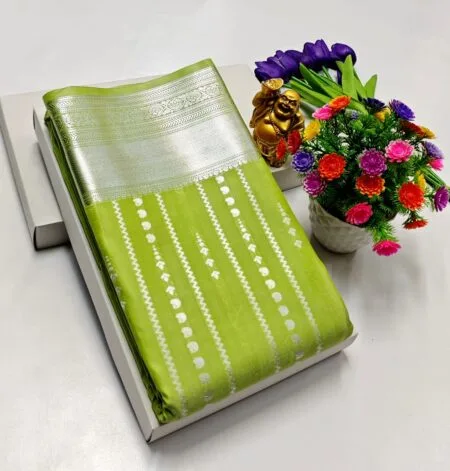 Silver Samuthrika / Vasthrakala Style Sarees 2