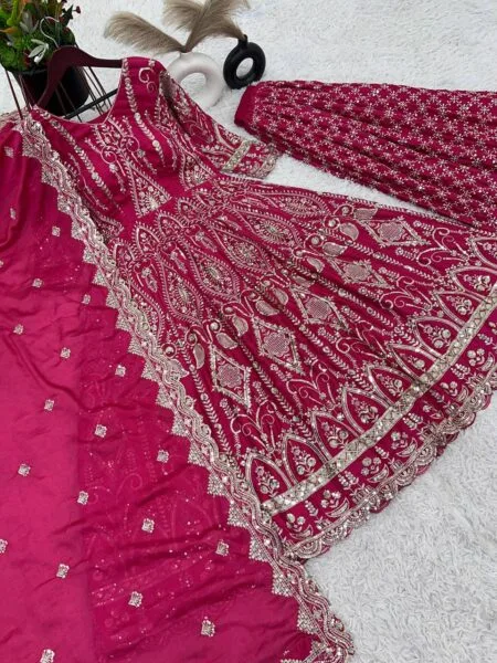 Chinnon silk gown