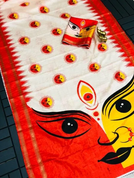 Durga Mata Saree