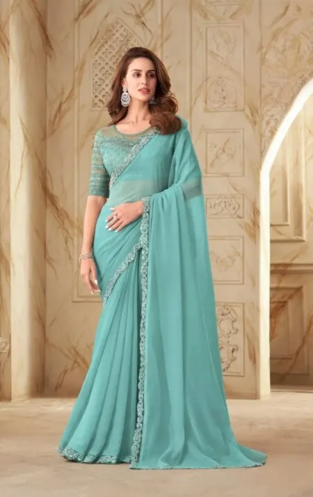 Georgette Silk Designer Sarees