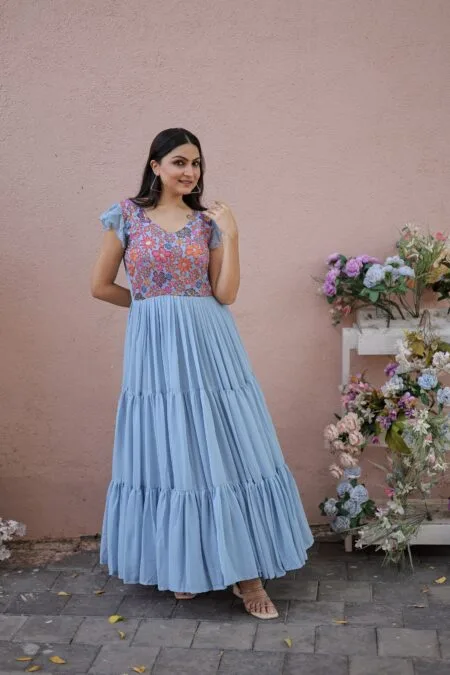 Light Blue Gown