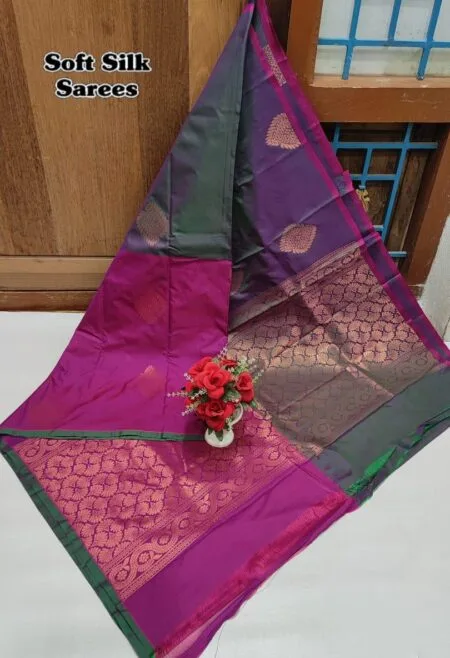 Arani Soft Silk Multicoloured Saree