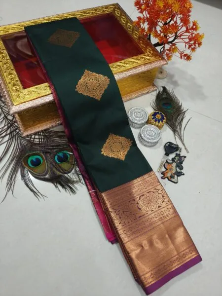Arani Soft Silk Sarees With Border