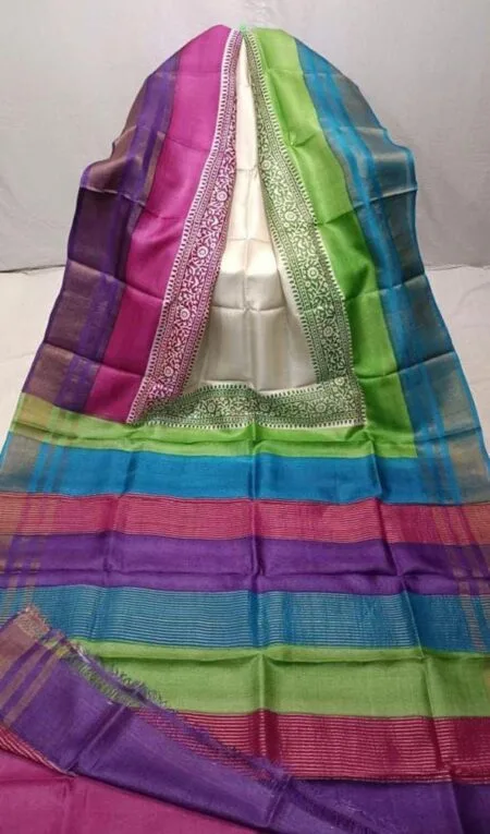 Premium Quality Pure Tussar Silk