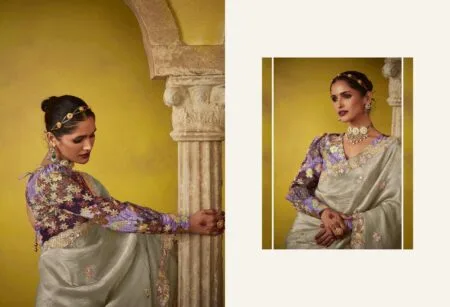 Stylish Glass tissue sarees