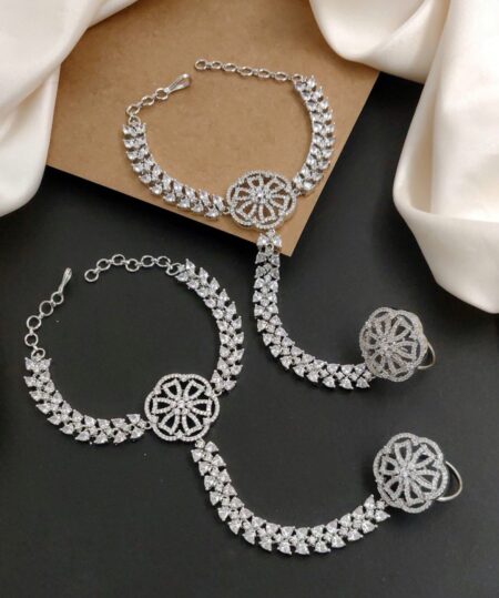 AD bracelet with ring