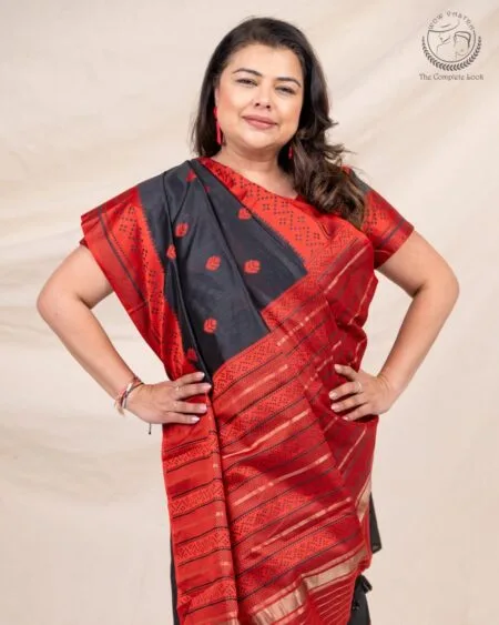 Pre stitched gown saree