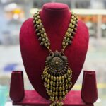 Brass and antique gold necklace