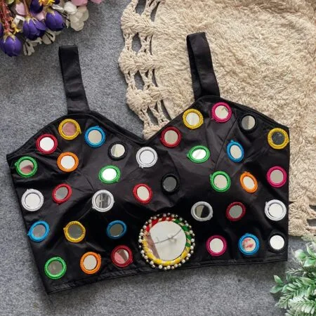 Black Mirror work blouse