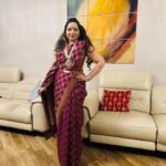 Checked Banarasi silk saree
