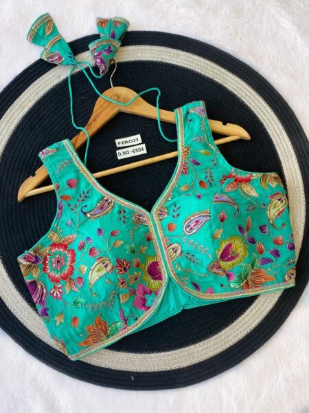 Crepe viscose readymade blouse