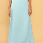 Light Turquoise In-Skirt For Saree