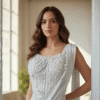 Handmade Ivory Pearl Bridal wedding dress