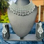 American diamond necklace set