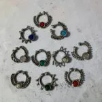 Oxidized Nose rings