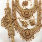 Complete Antique Wedding Jewellery Set – Traditional Bridal Necklace Set