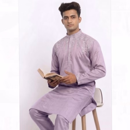 Pure Fancy Silk Kurta Pajama Set for Men | Traditional Ethnic Wear